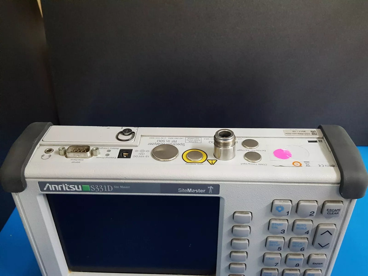 Anritsu S331D Site Master Version 5.34 Opt. 03 (NO Battery) (3089)