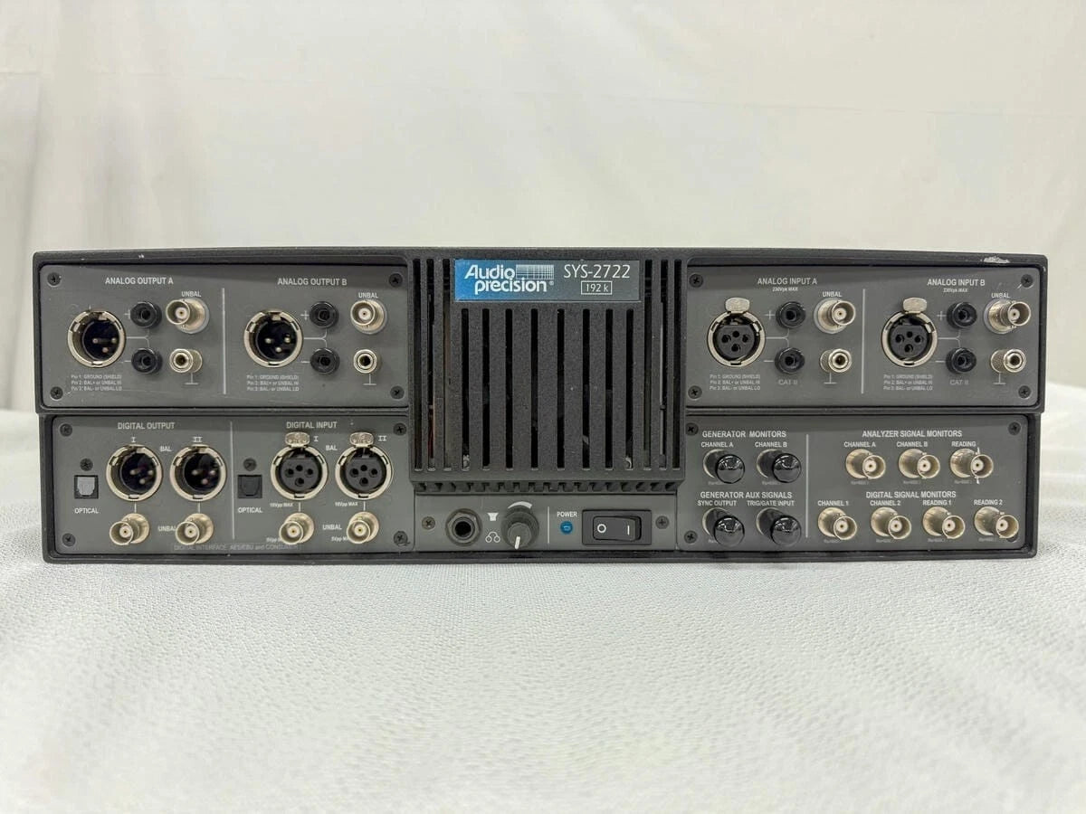 Audio Precision SYS-2722 Audio Analyzer for Professional Testing