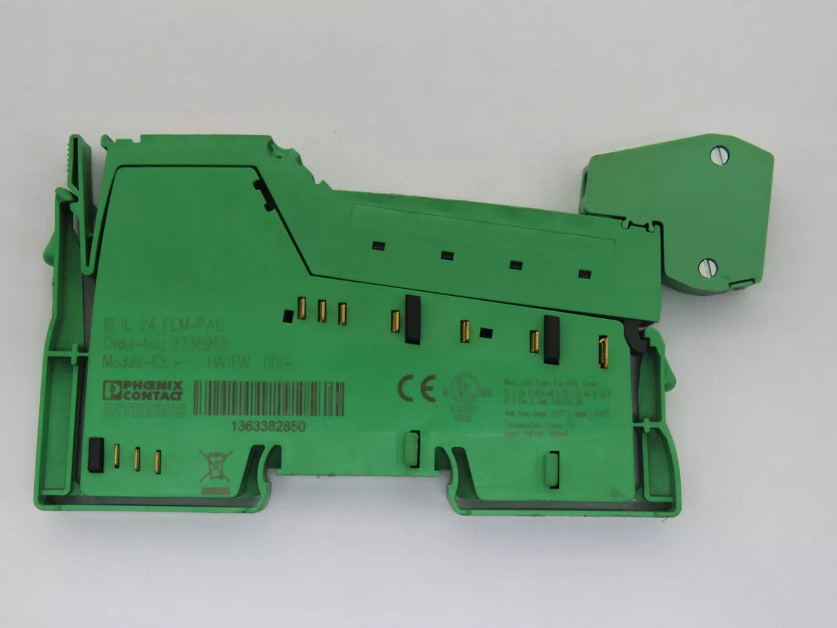 PHOENIX CONTACT IB IL 24 FLM-PAC Inline Function Terminal IB IL 24 Series 8 Pin