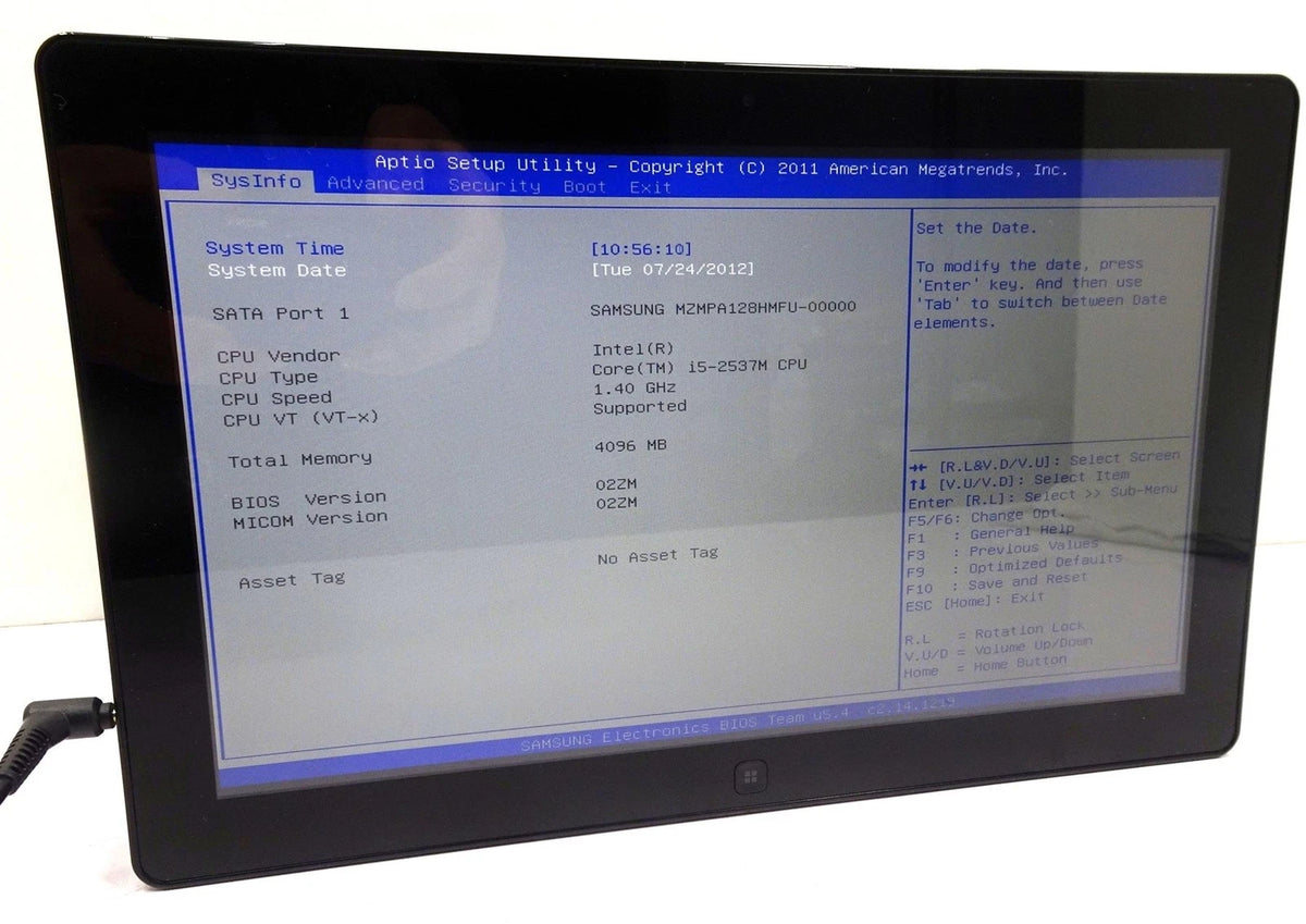 Lot 7 Samsung Series 7 Slate XE700T1A Core i5-2537m 4GB 128GB Tablets