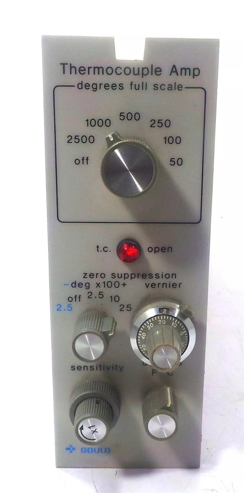 Gould Brush 13-G4615-41 Thermocouple Amplifier Amp