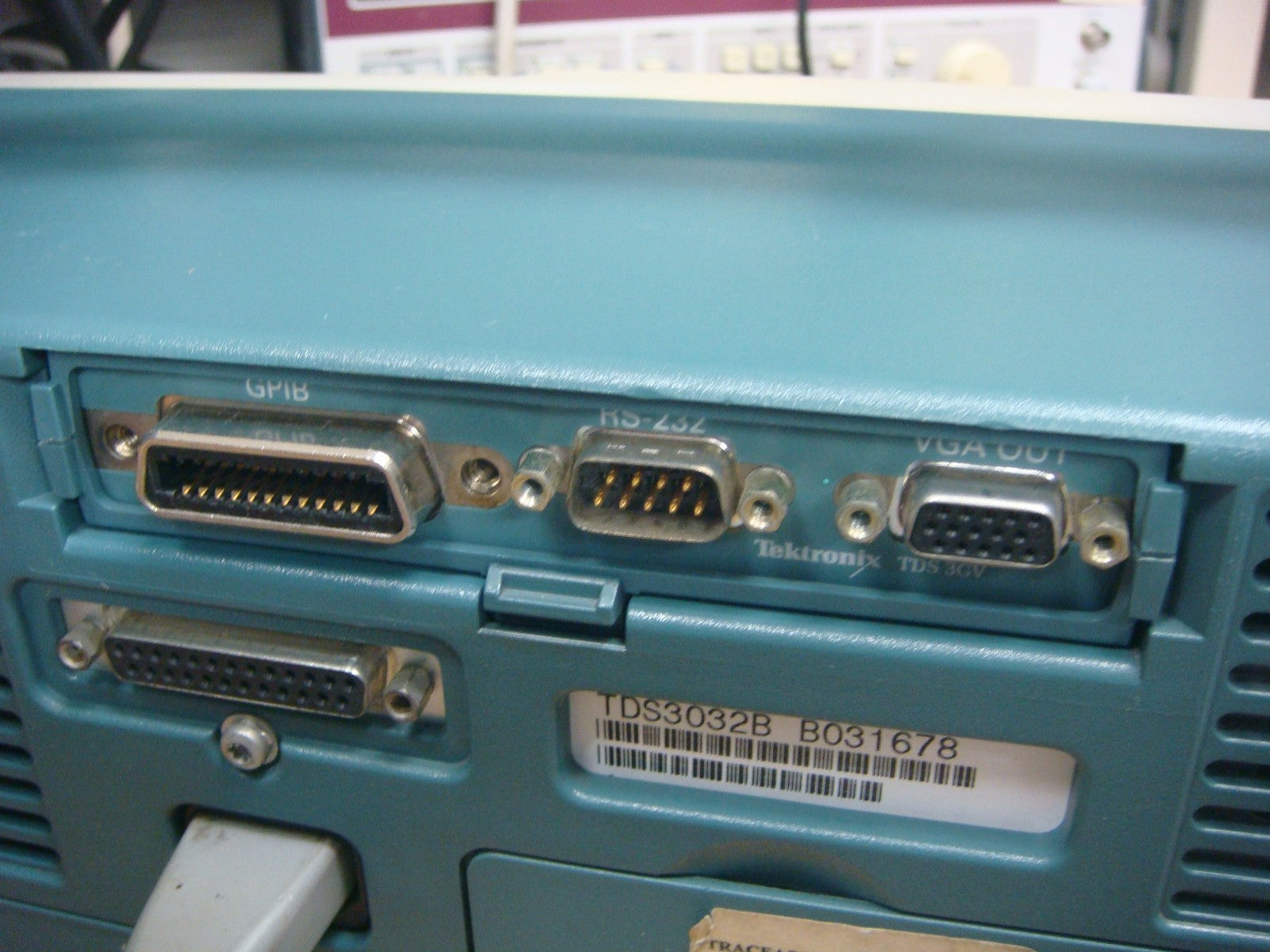 Tektronix TDS3GV GPIB RS232C VGA Interface
