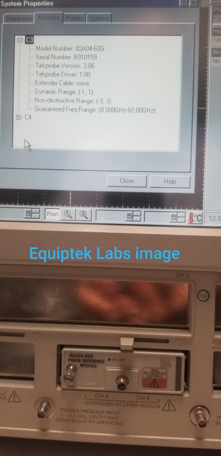 82A04-60G Phase Reference Module for DSA8200, DSA8300, CSA by Tektronix