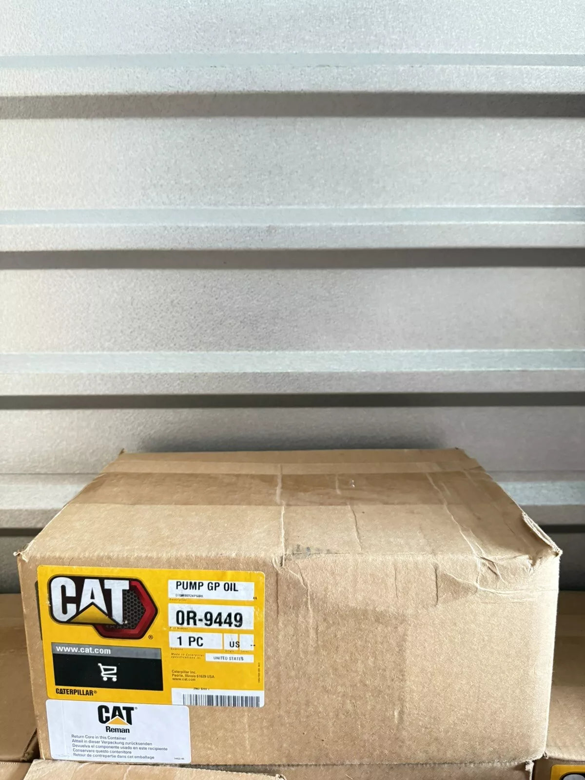CAT 0R-9449 Engine Oil Gear Pump - New Sealed