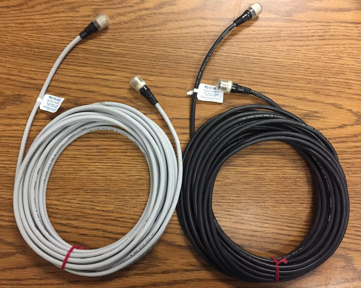 Keyence SL-VCT10PM-T 10M Transmitter & SL-VCT10PM-R 10M Receiver Safety Light Curtain