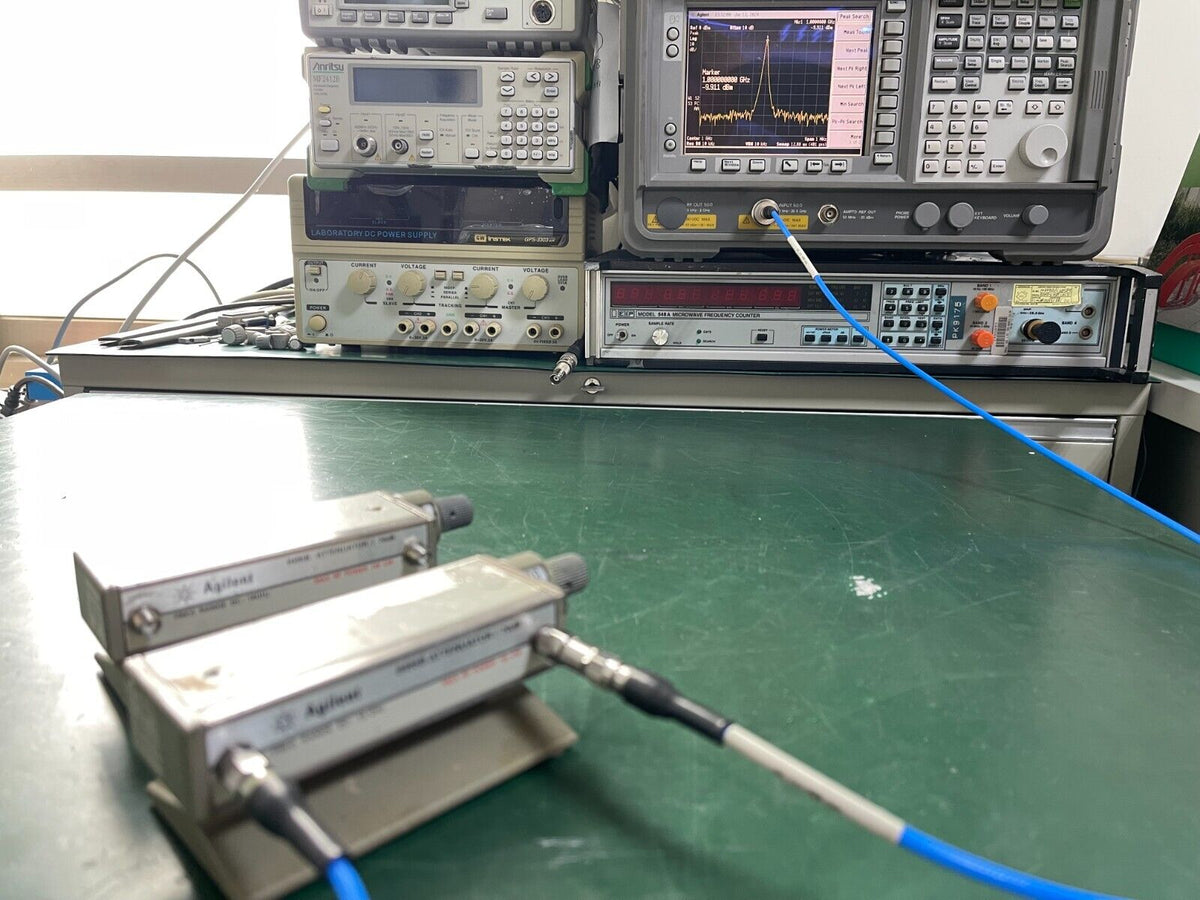 HP Agilent 8495B Step Attenuator 0-18GHz , 0-70dB , 10dB steps