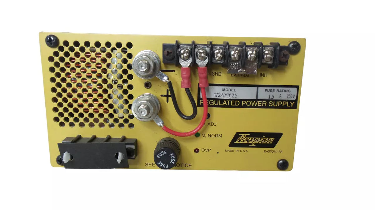ACOPIAN W24MT25 Regulated Power Supply - Reliable Power Source