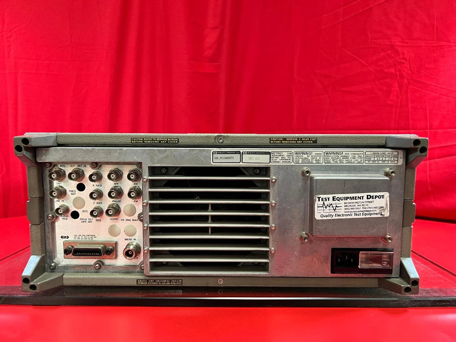 Agilent/Keysight 8644B OPT. 003 Synthesized Signal Generator 252kHz-1030MHz
