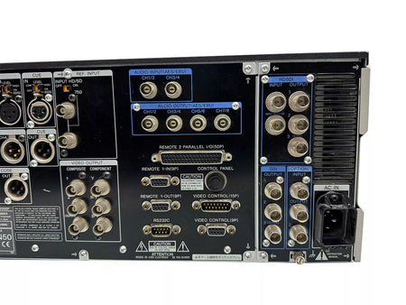 SONY HDW-M2000P HDCAM HD Digital Videocassette Recorder Drum Hours 3451 SN 48593