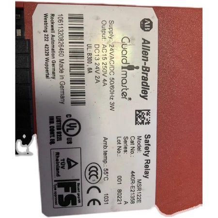 MSR122E AB 440R-E21358 Safety Relay Module