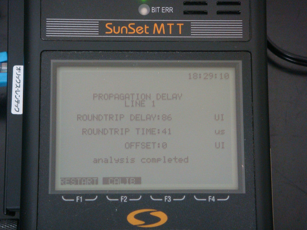 Sunrise Telecom SSMTT-BW Analyzer DSL