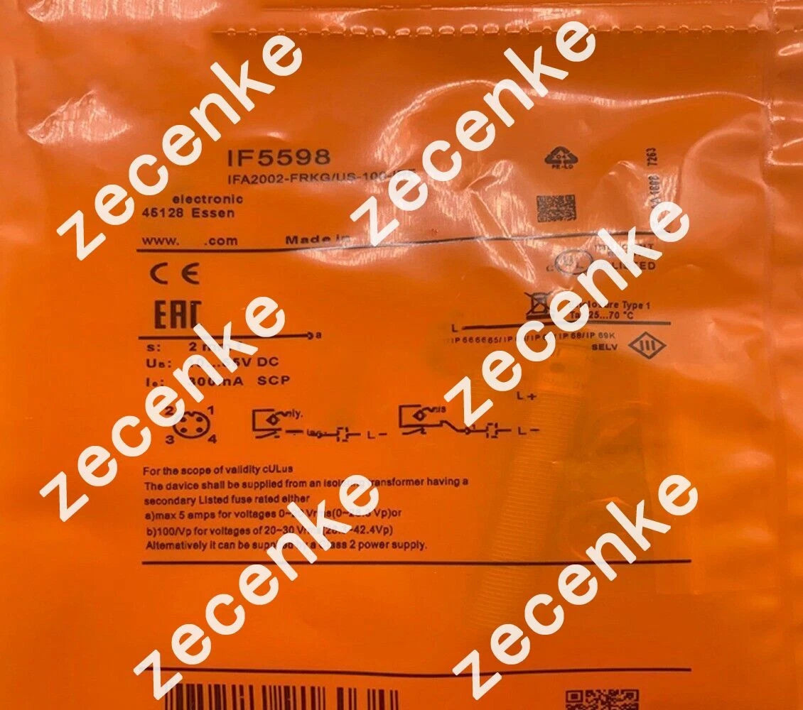 1pc IFM IF5598 New Inductive Sensor Proximity Switch Sensor