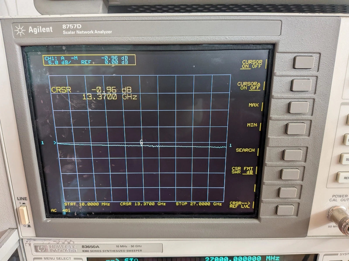 Huber & SUHNER Minibend Flex Cable! 50 GHz! Sma/3.5mm LIMIT 1 MAX! R-10" 25.4cm