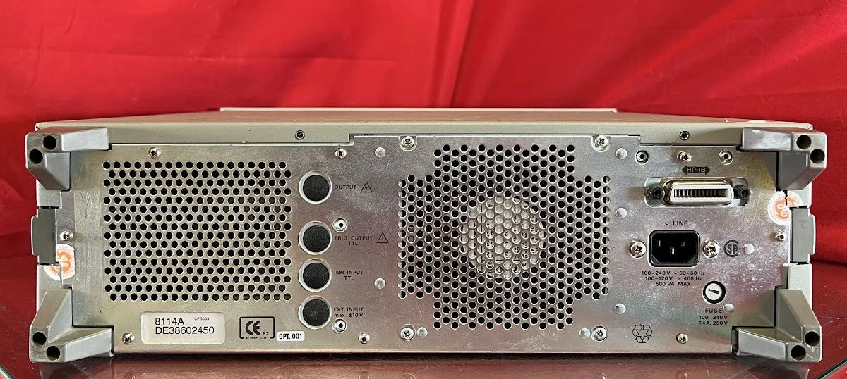 Agilent - Keysight 8114A /001 High Power Pulse Generator DE38602450