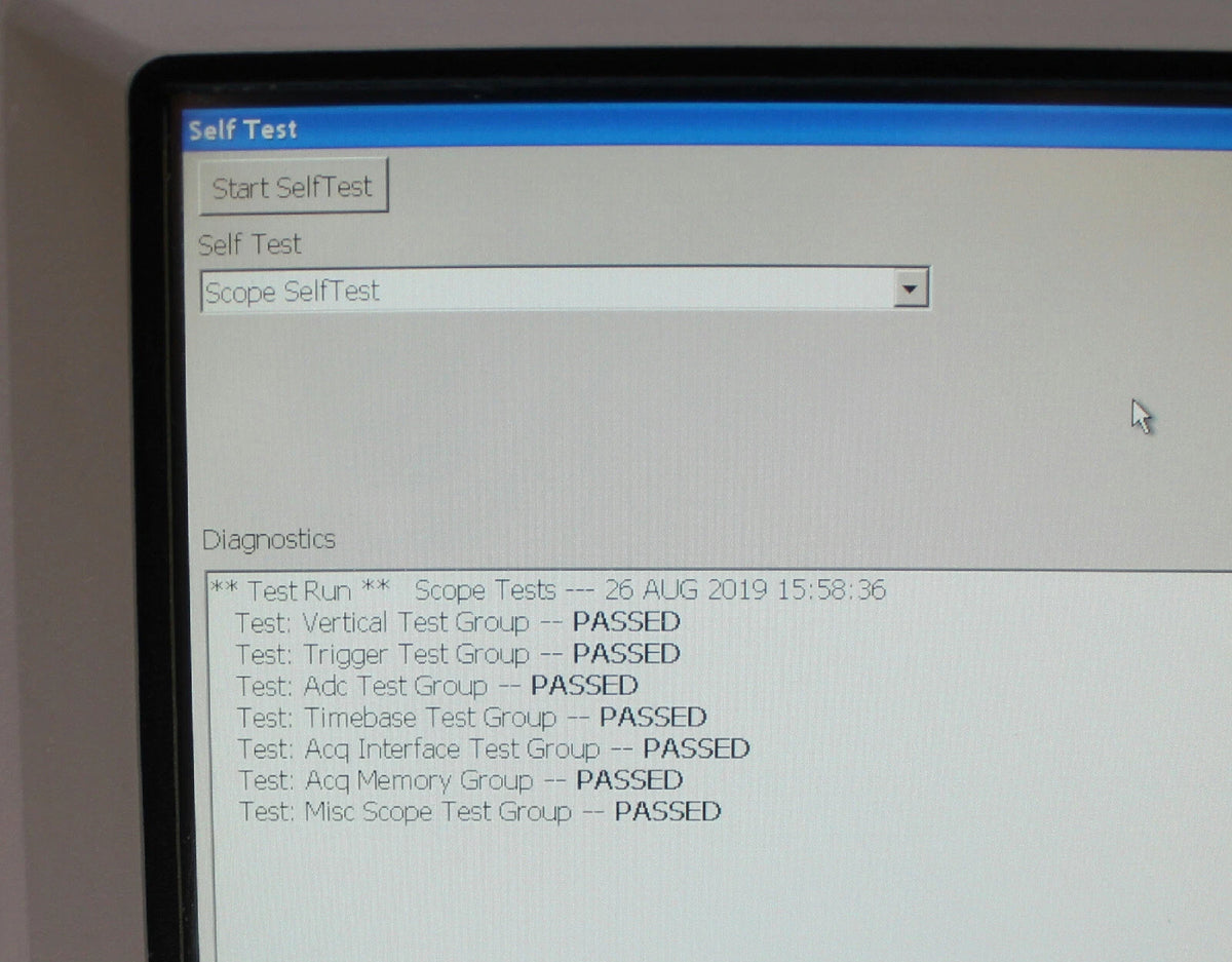 Agilent MSO8064A 600 MHz 4GSa/s 4 Channel Infiniium Mixed Signal Oscilloscope