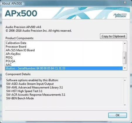 Audio Precision APX515 Audio Analyzer with Wide Range of Measurement Features