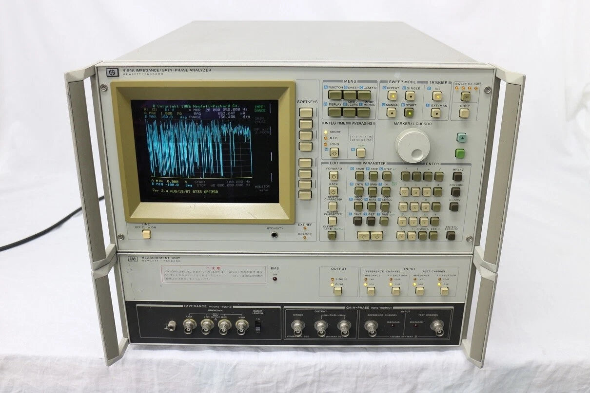HP 4194A /350 10Hz-100MHz Impedance Gain-Phase Analyzer