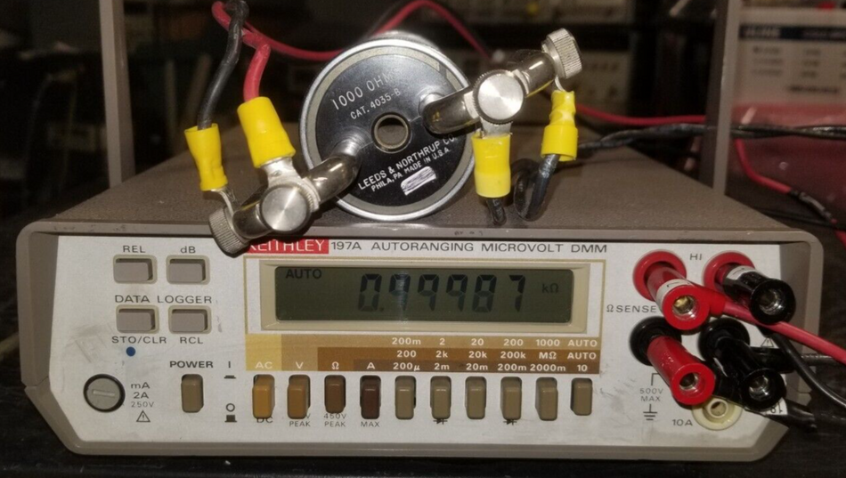 Keithley 197A 1mOhm to 1000V 100kHz True RMS Tester