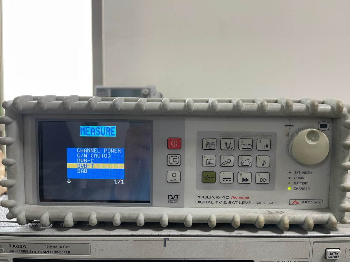 Promax Prolink-4C Digital TV and Sat Level Meter