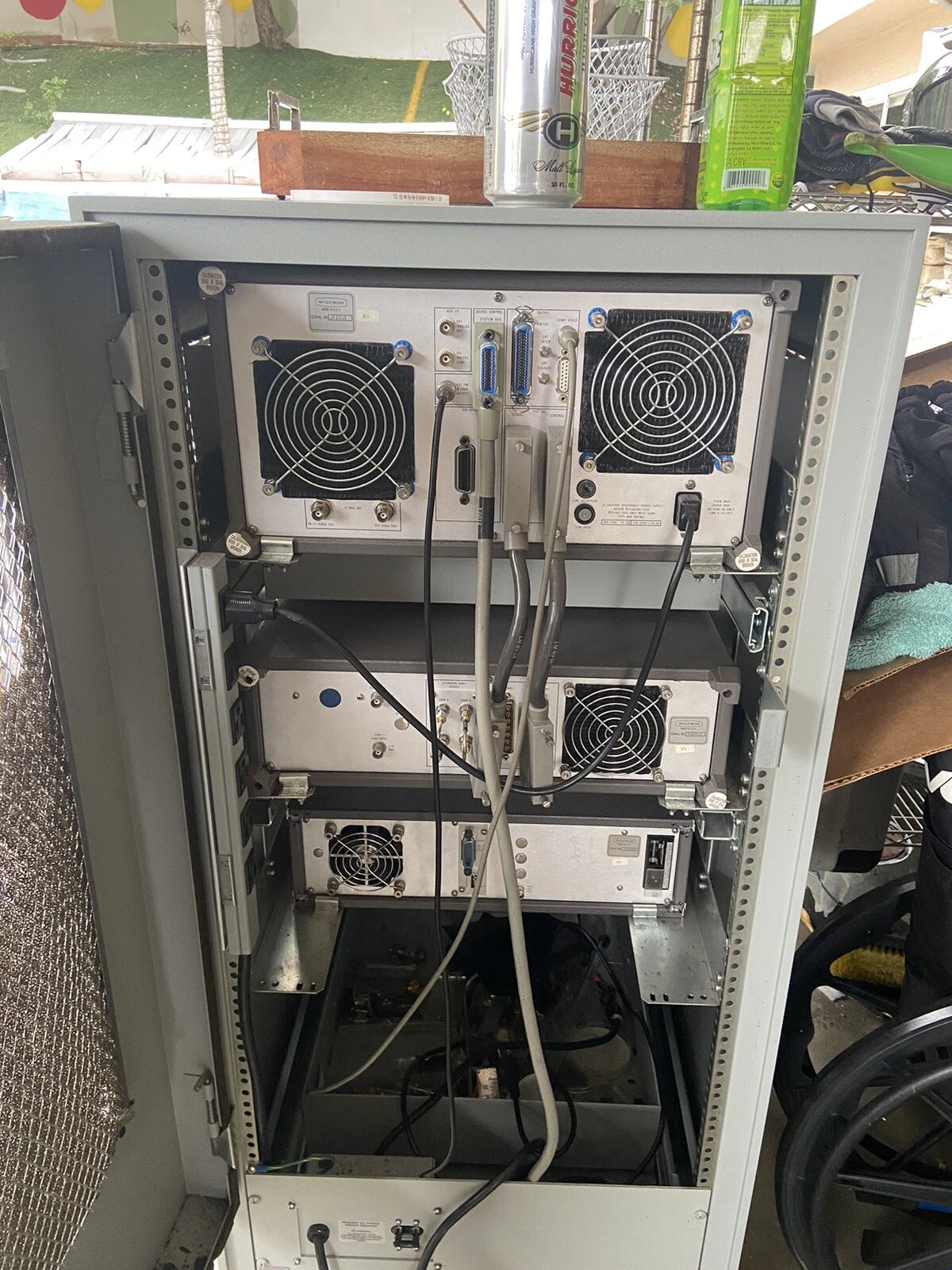 Wiltron  Anritsu 360 10 Mhz-40 Ghz Vna  System: Source,active Test Set, Vna Head