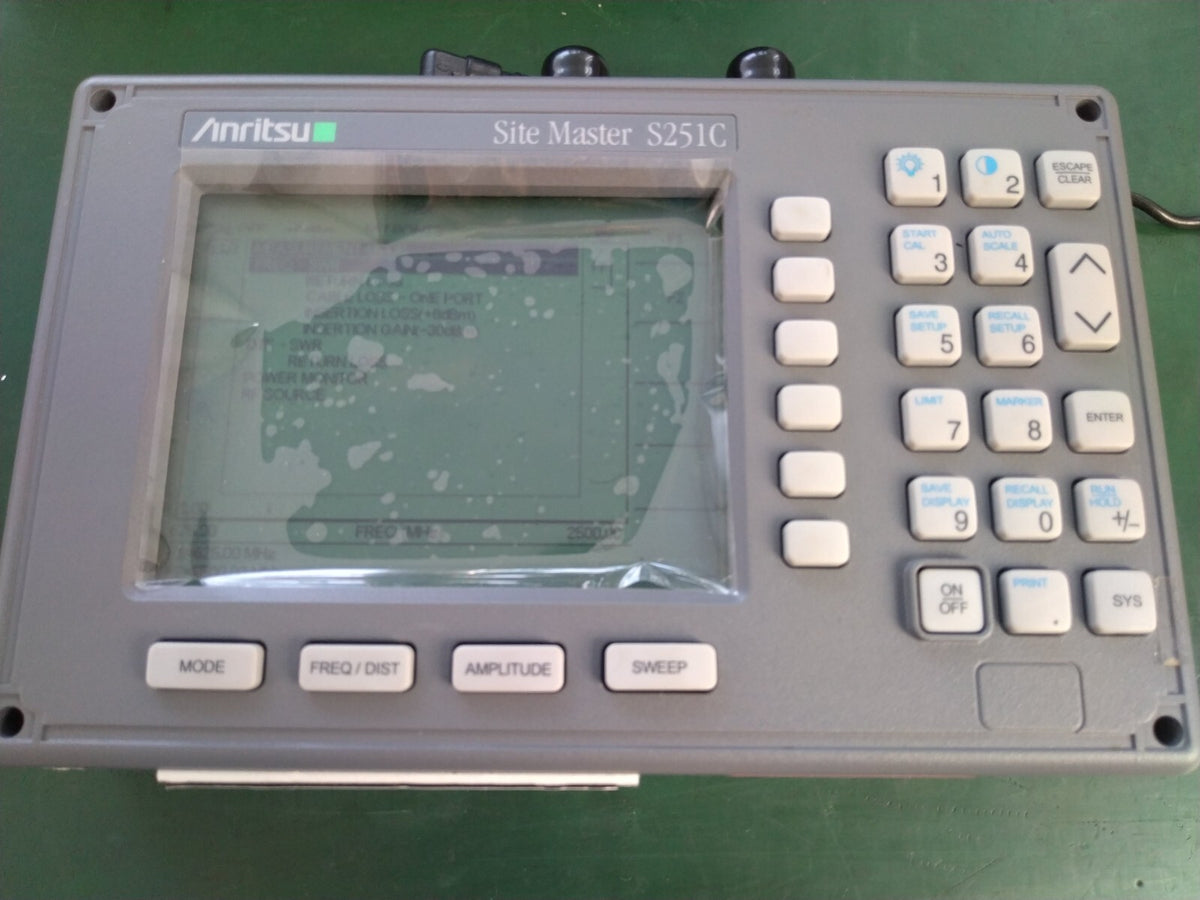 Anritsu Site Master S251C Cable & Antenna Analyzer w/ hand bag, ACV adapter - XG eqpt