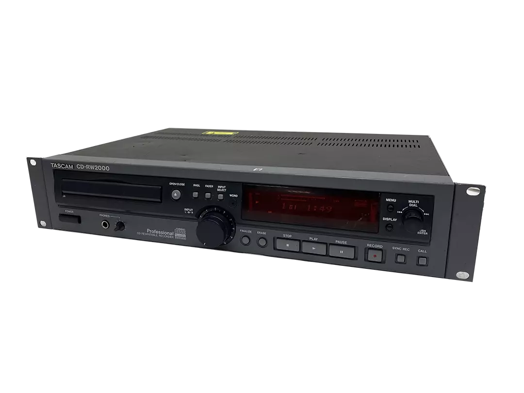 TASCAM CD-RW2000 CD Rewritable Recorder