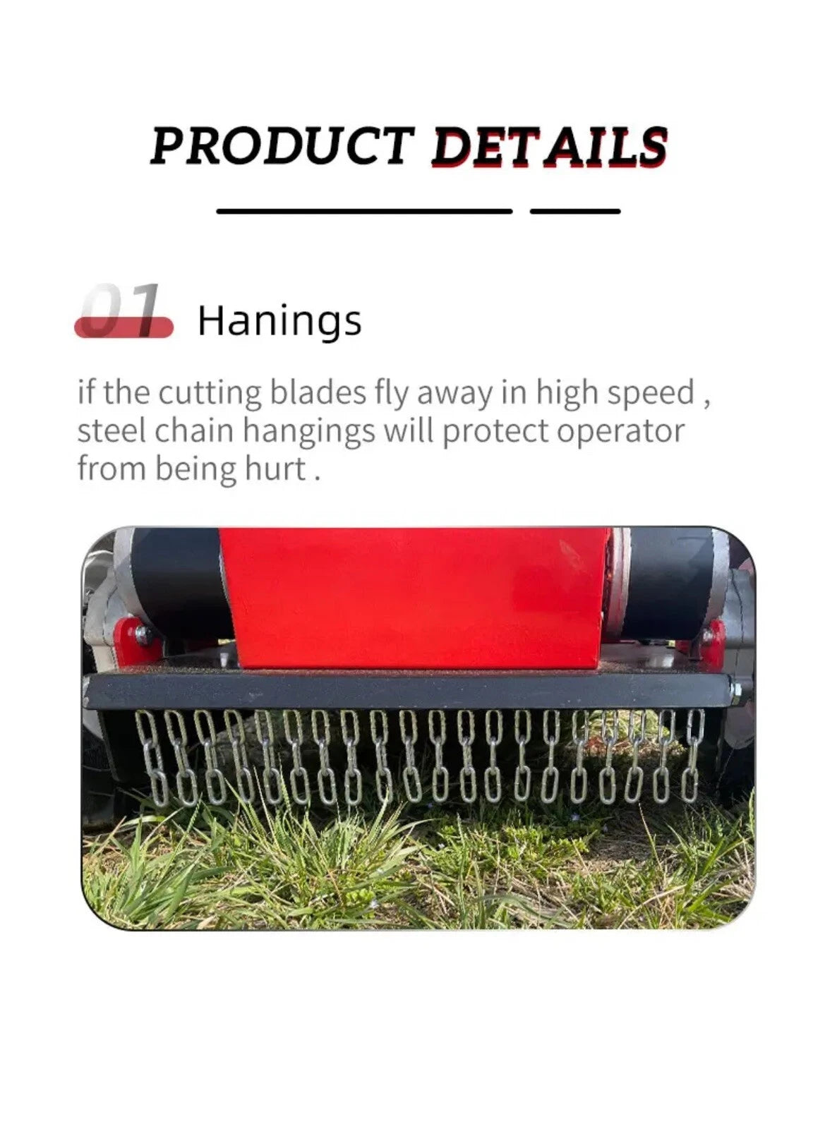 Remote Control Field Grass Cutter HT 550