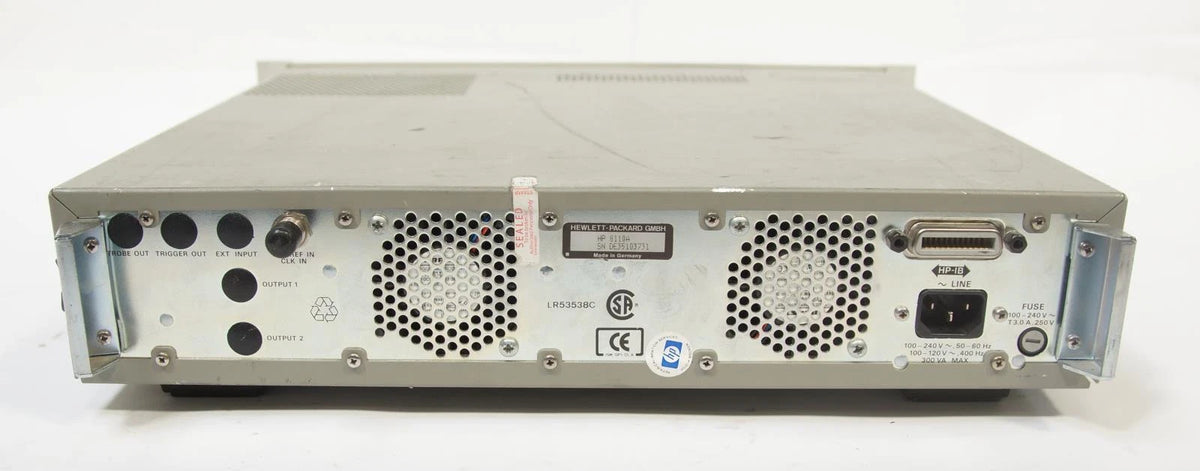 HP Agilent 8110A 150 MHz Pulse Pattern Generator Single Channel