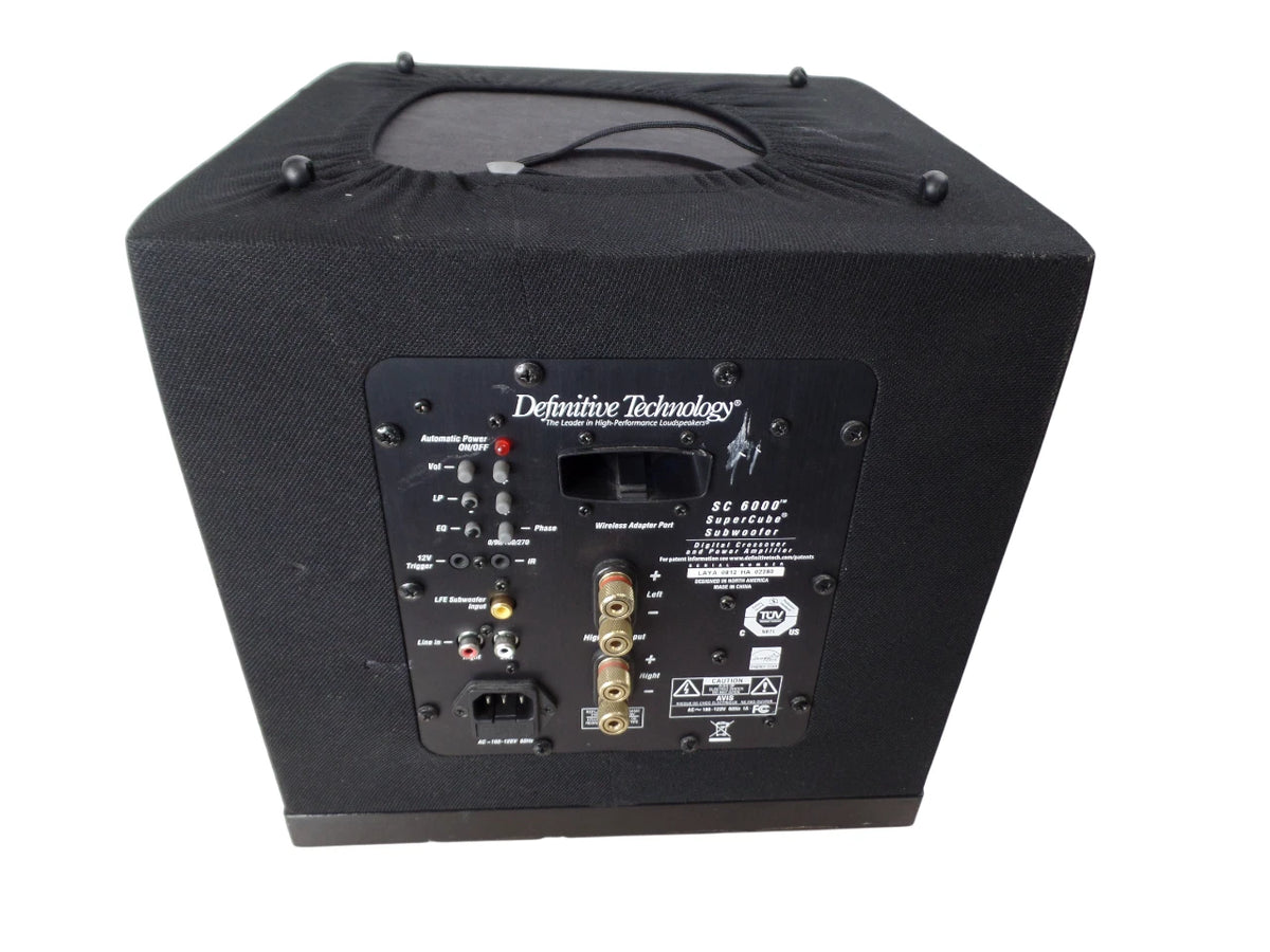 Definitive Technology Supe cube 6000 Subwoofer -Free Shipping.