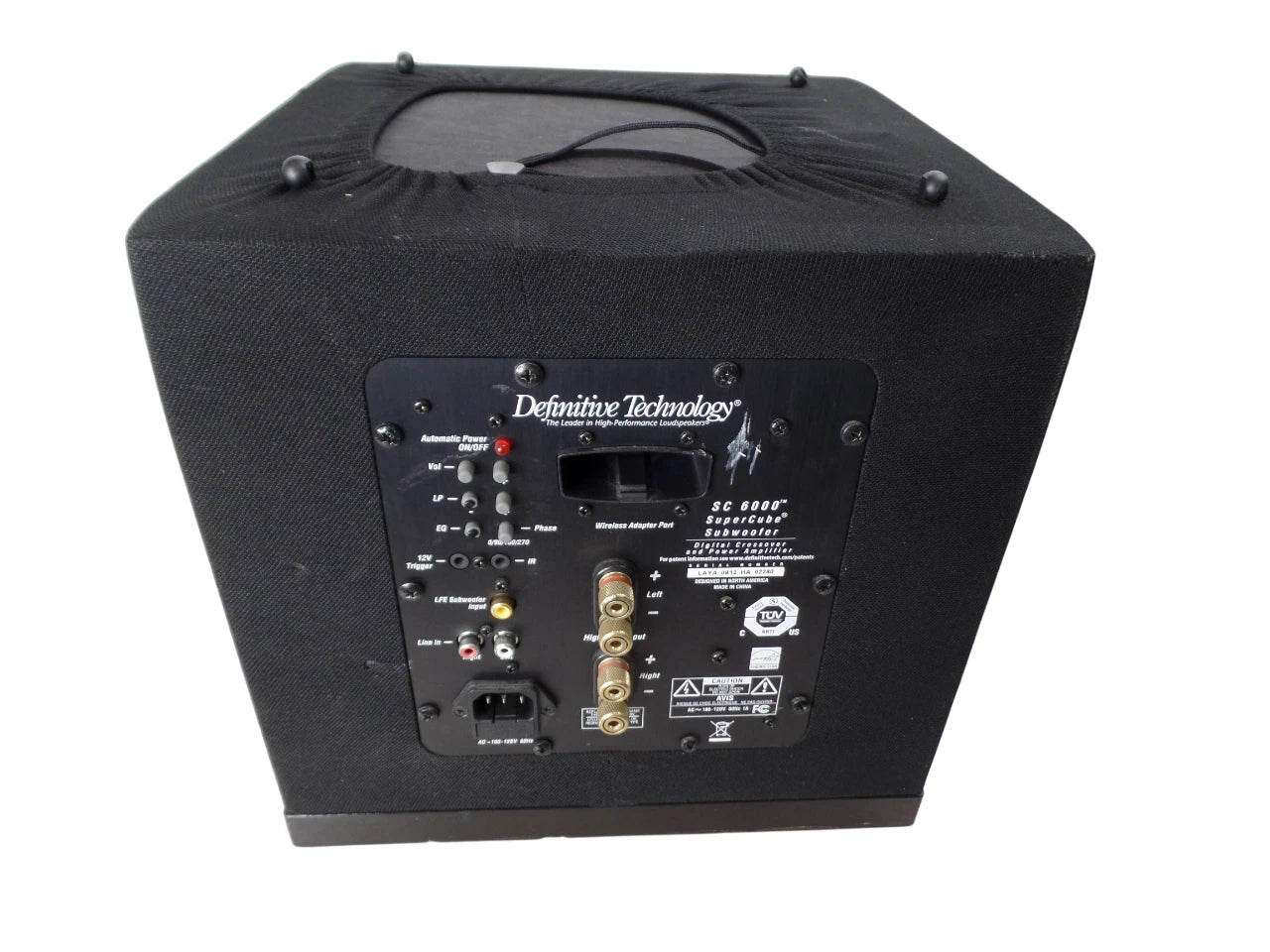 Definitive Technology Supe cube 6000 Subwoofer -Free Shipping.
