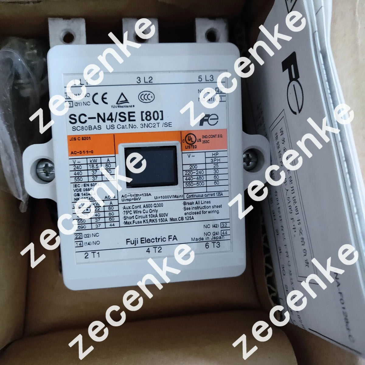 1PC New Fuji SC-N4/SE[80] DC48V Contactor - Expedited Shipping