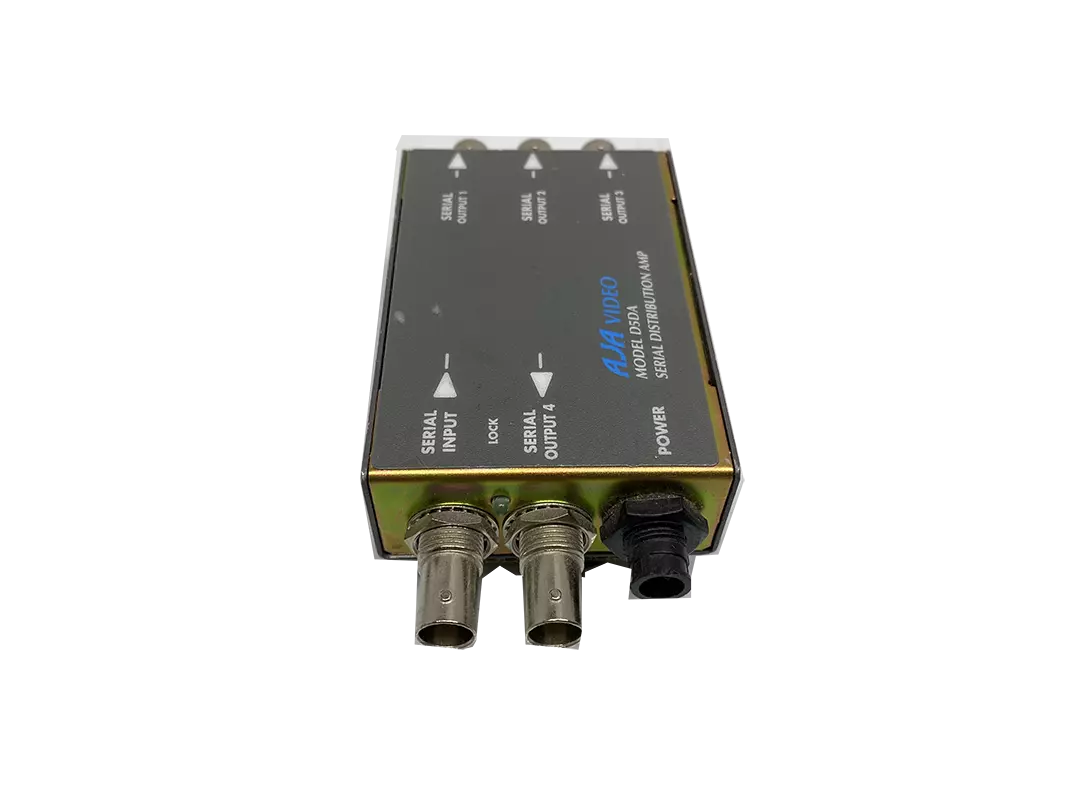 AJA D5da SDI Distribution Amplifier 1x4 with EQ Multi-Standard