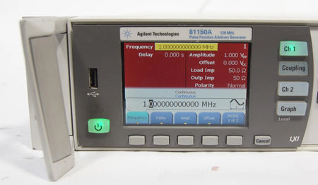 Agilent 81150A 120MHz Pulse Function Arbitrary Noise Generator CALIBRATED