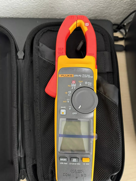 Fluke 378 FC Non-Contact Voltage Clamp Meter with Field Sense & iFlex
