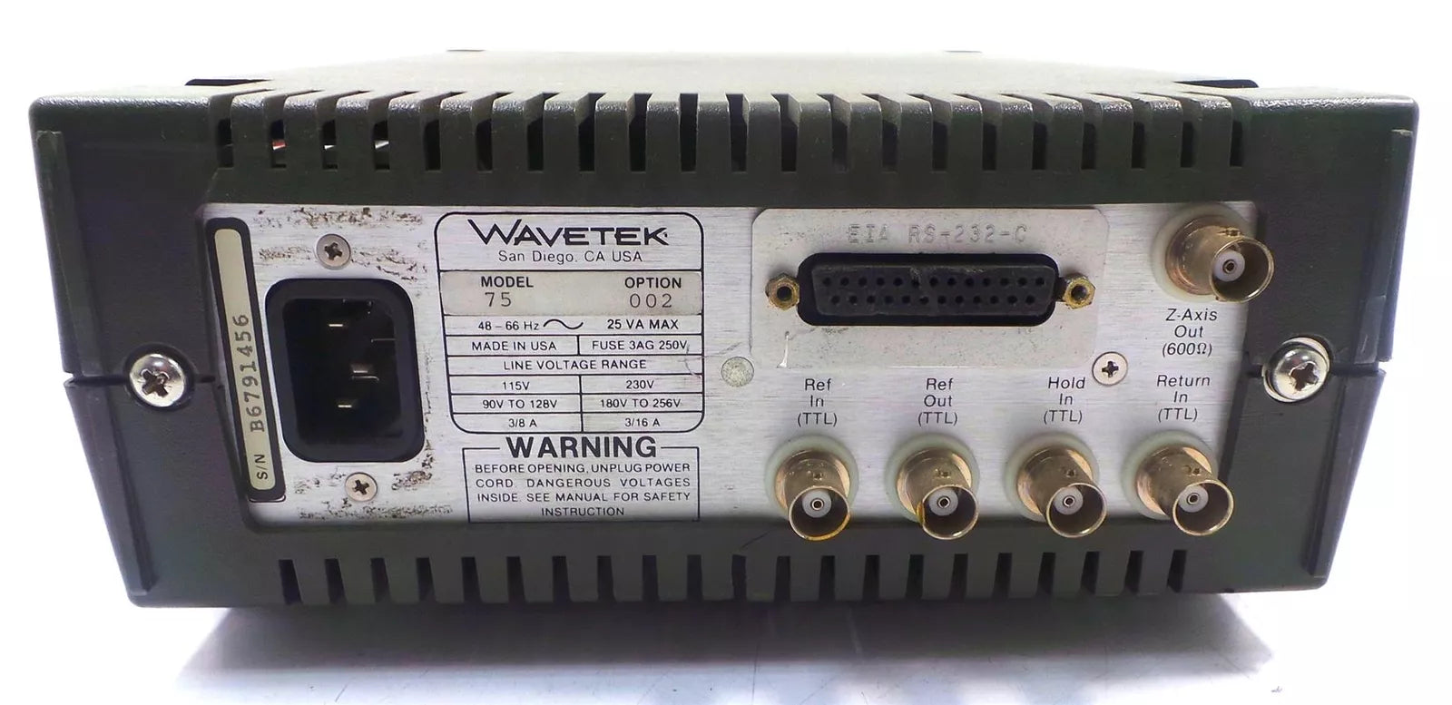 Wavetek Arbitrary Waveform Generator 75