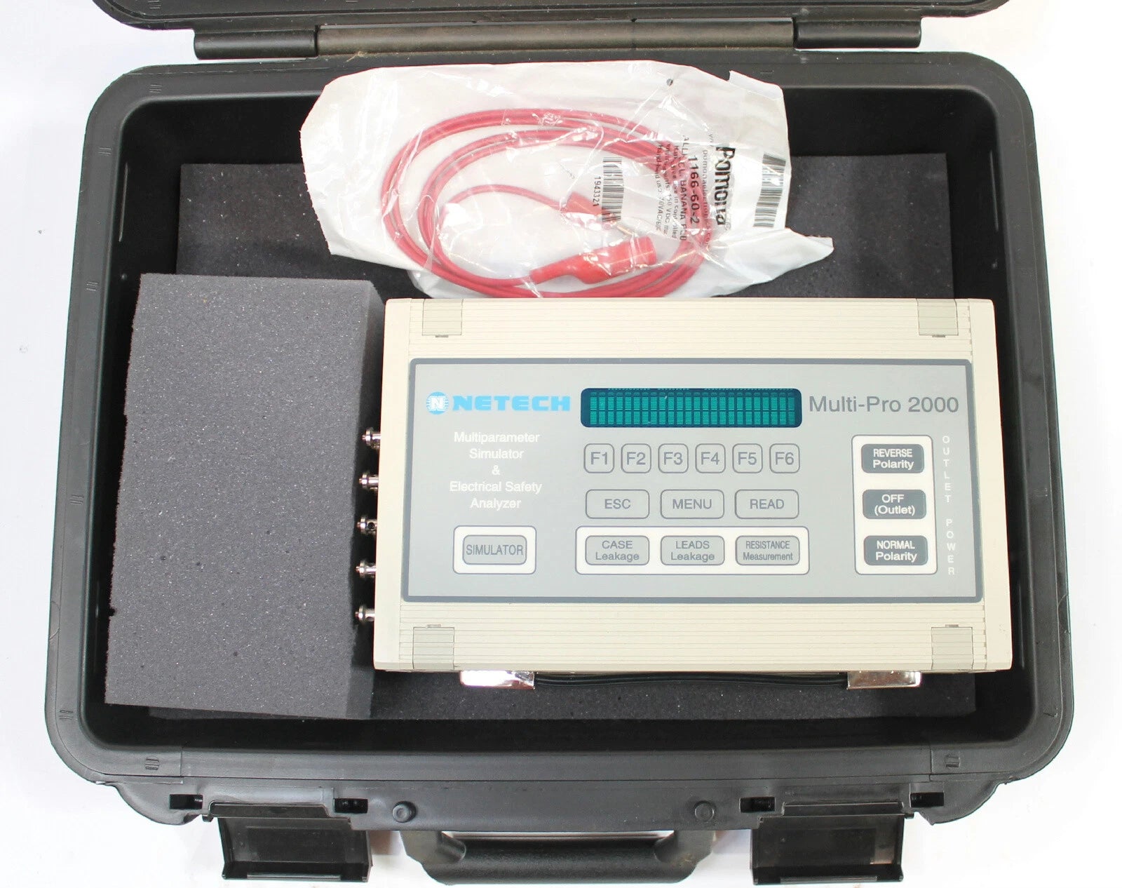 Netech Multi-Pro 2000 Biomed Safety Tester Analyzer