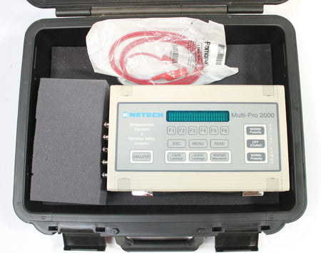 Netech Multi-Pro 2000 Biomed Safety Tester Analyzer