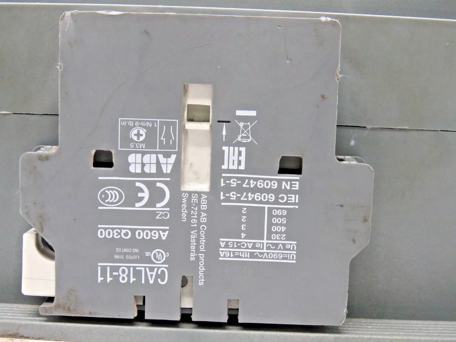 ABB A300-30 Power Contactor 230-240V Used Condition