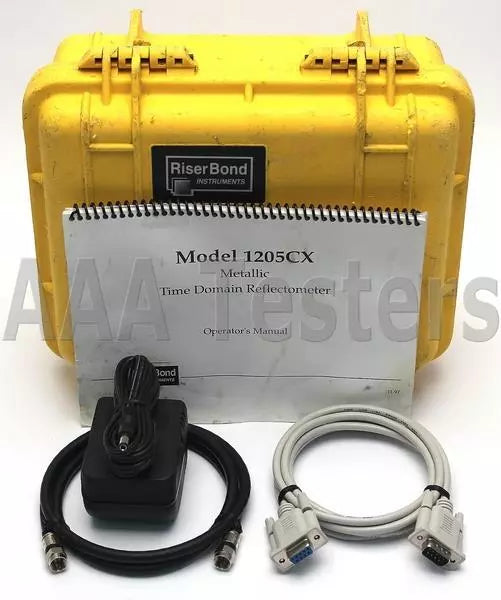 Riser Bond 1205CX Metallic TDR Cable Fault Locator Time Domain Reflectometer - XG eqpt