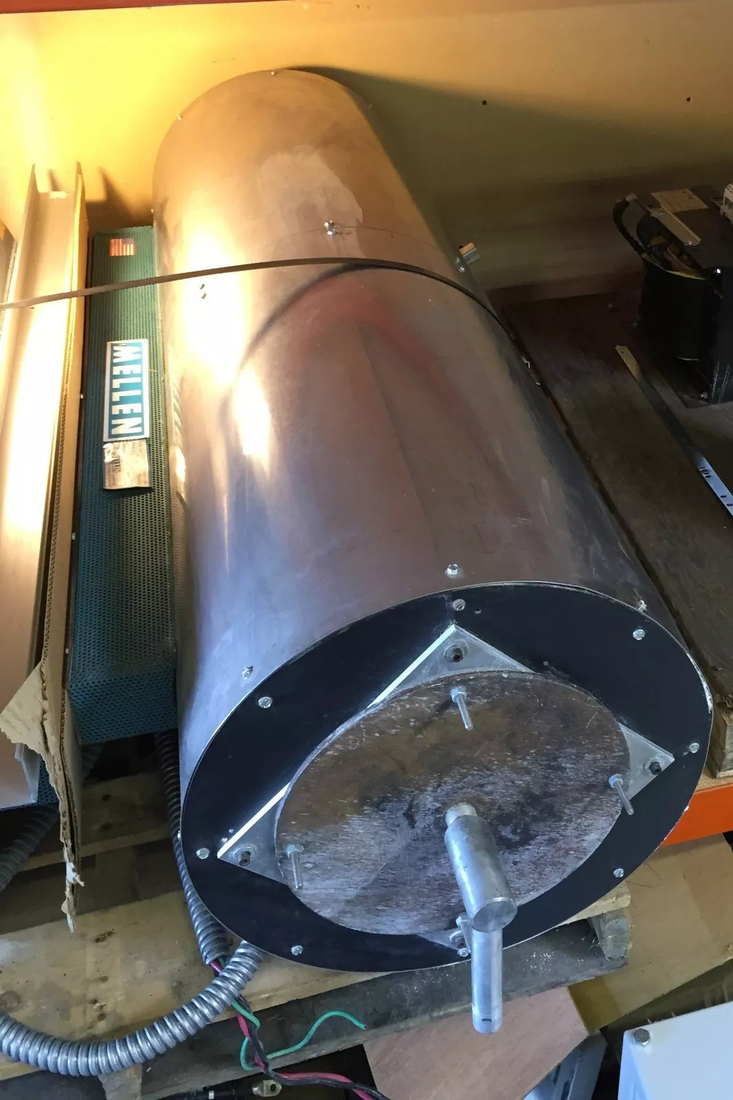 Mellen TT13-6 x 36M Annealing Tube Furnace with Mellen 2-Zone Temp Controller