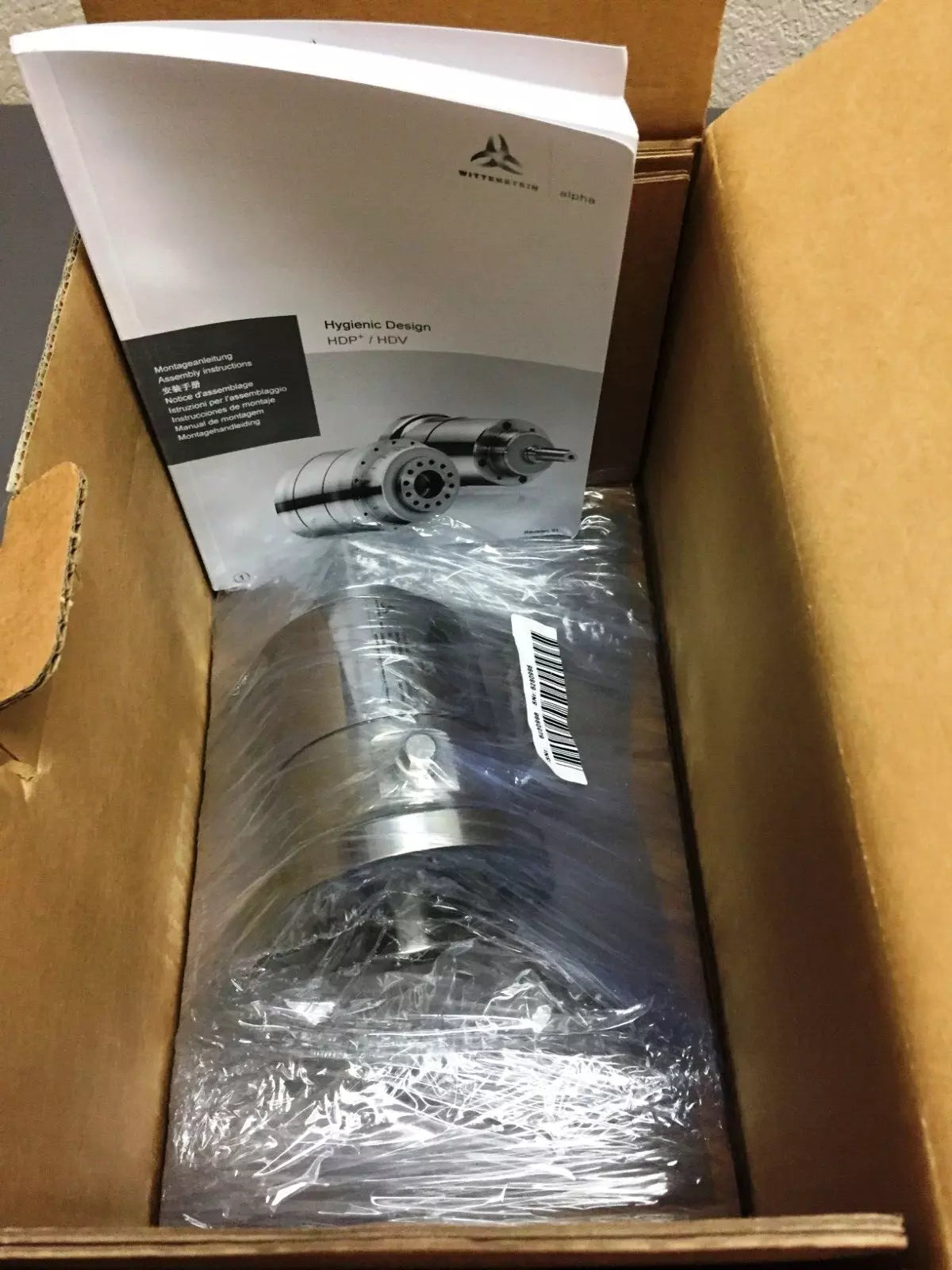 Beckhoff AG2800-HDV015S-MF1-7-1C1-1S SS Planetary Gearbox for AM883X Motors