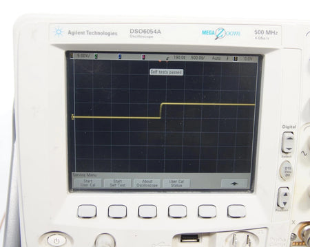 Agilent Keysight DSO6054A Oscilloscope 4-Channels 500MHz Option 2MH
