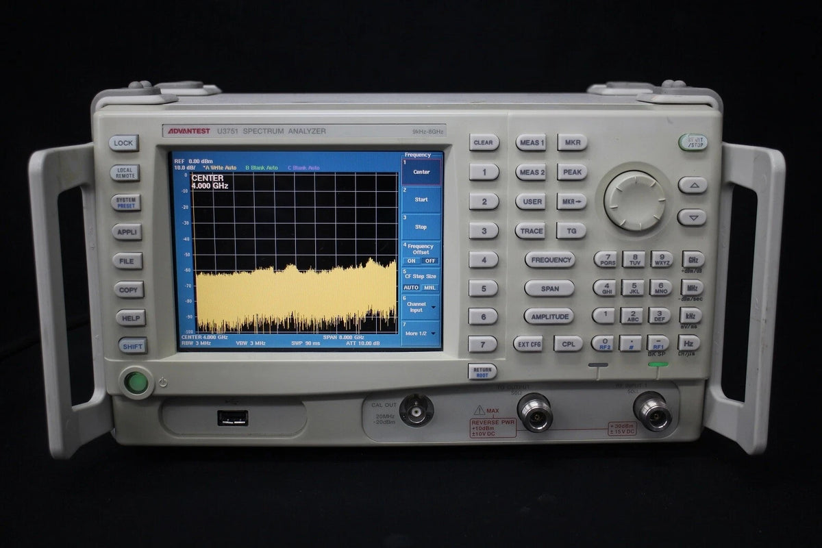 ADVANTEST U3751 /74 8GHz Spectrum Analyzer 3GHzTG