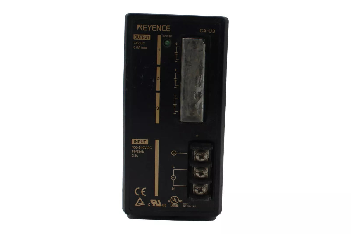 Keyence Compact Switching Power Supply CA-U3