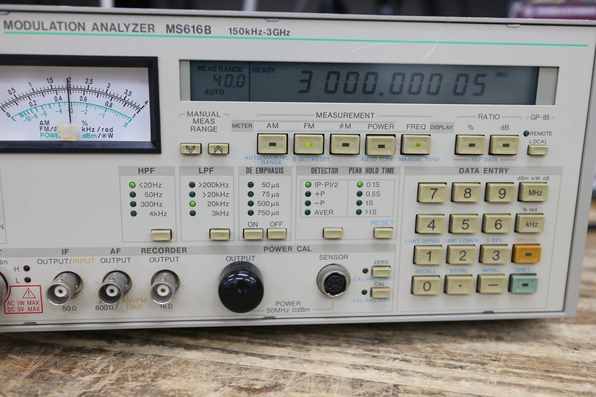 ANRITSU MT2605A /01/02/03/04/05/07 Radio Communication Tester (Spectrum Monitor)