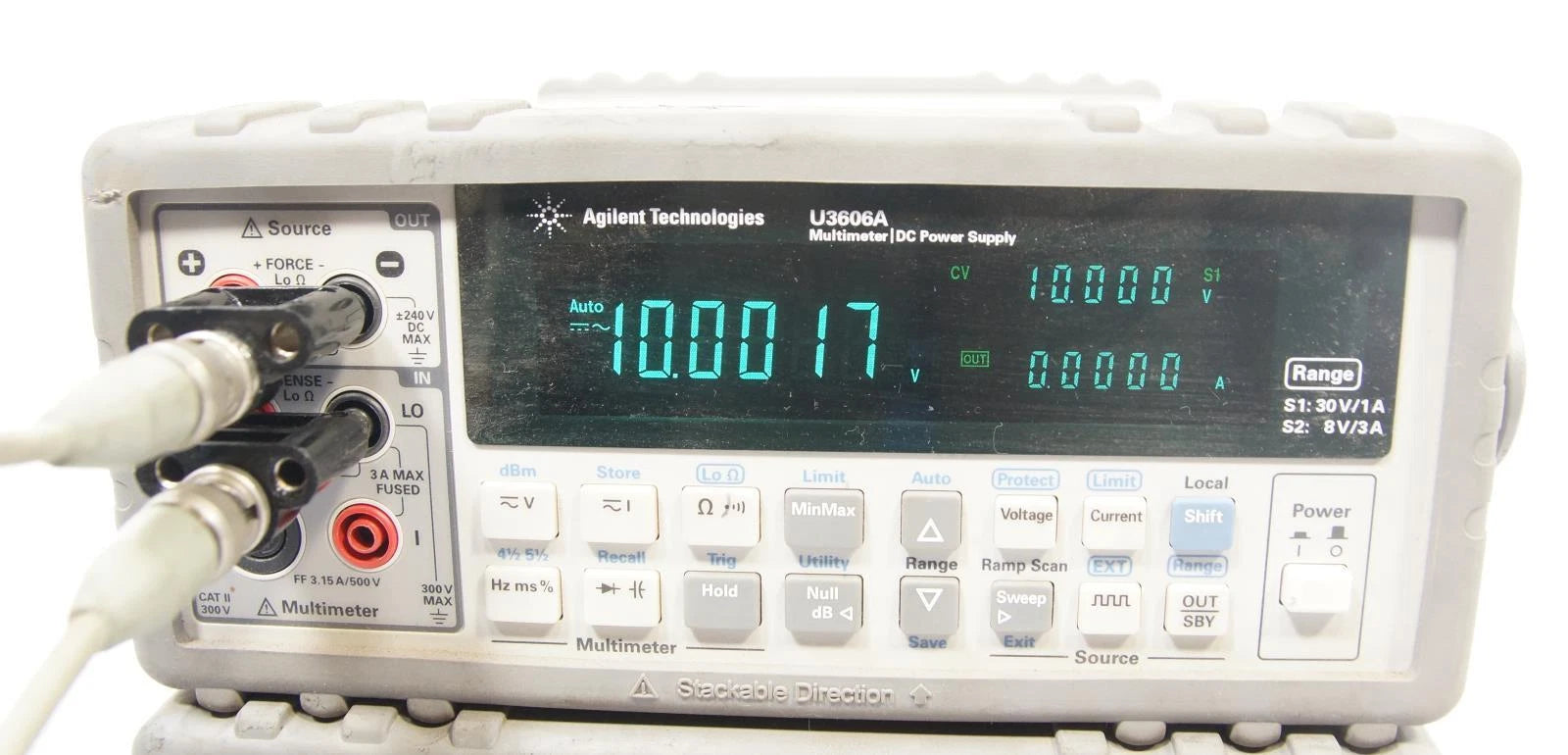 HP/Agilent Keysight U3606A Multimeter / DC Power Supply