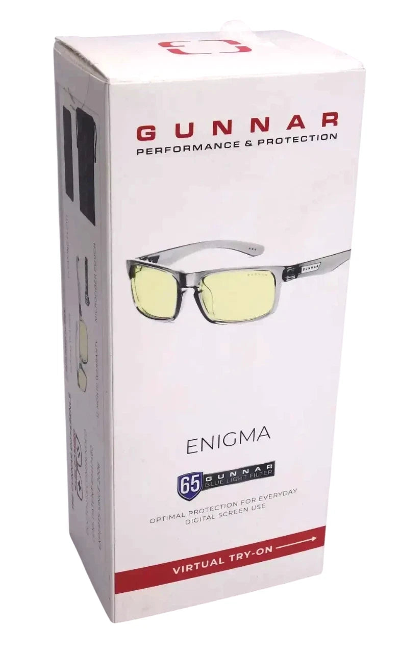 GUNNAR ENIGMA Blue Light Gaming & Computer Glasses - Onyx Smoke