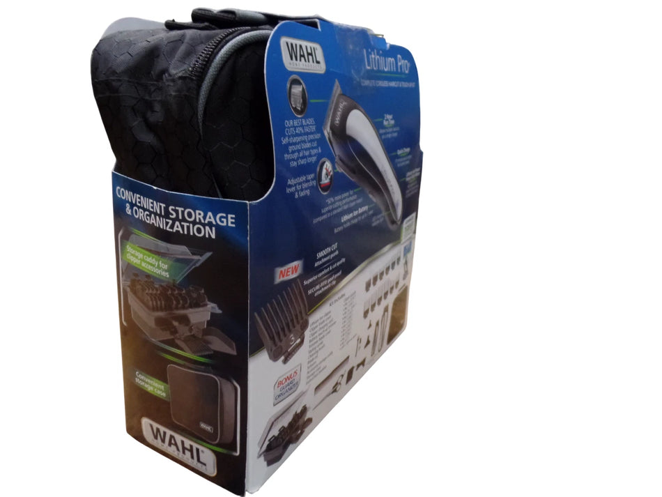 Wahl Lithium Ion Pro Men's Cordless Haircut Kit with Finishing Trimmer