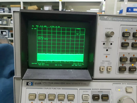 HP/Agilent 8566B Spectrum Analyzer 100Hz-22GHz with Cable AS IS Selling