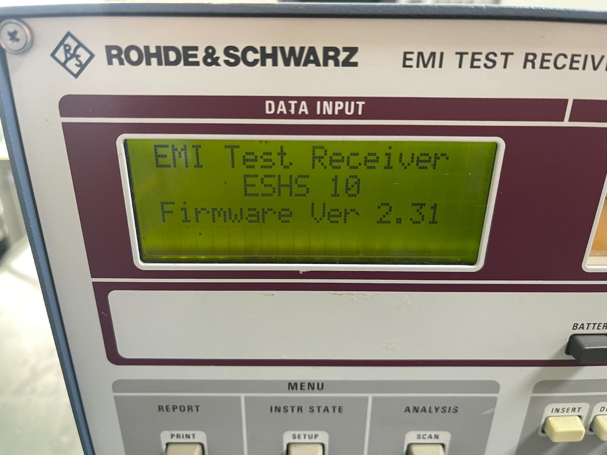 Rohde &amp; Schwarz ESHS10 EMI Test Receiver 9 kHz - 30 MHz _4591